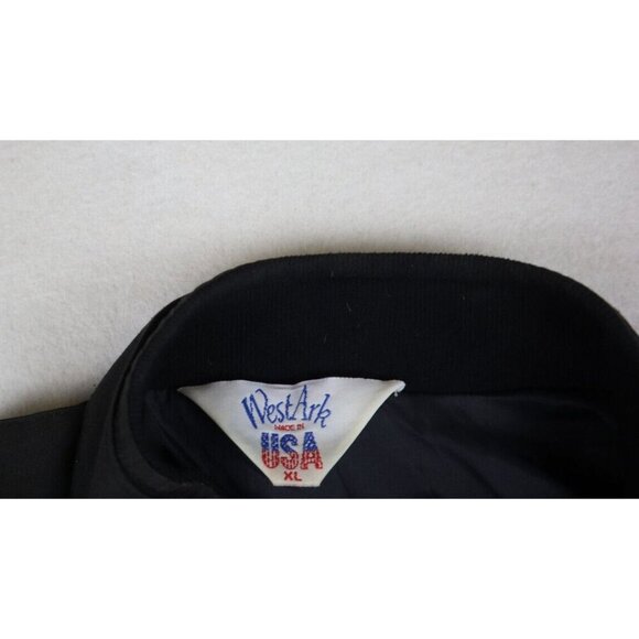 WESTARK - VINTAGE MEN'S BLACK JACKET - INTEGRITY AUTO CAR DEALERSHIP - SIZE XL - Picture 5 of 6